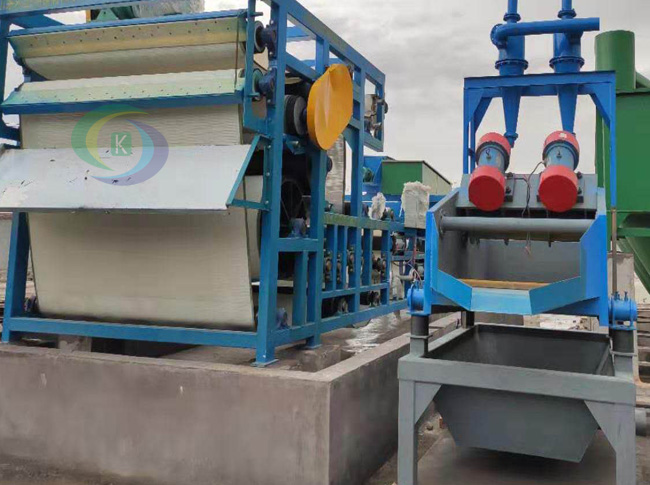 洗沙污泥脫水用壓濾機(jī)